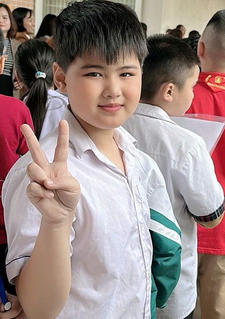 Nguyễn Huy Phúc, học sinh lớp 5A, trường Tiểu học Tân Phú (TP. Hà Nội), bắt đầu học lập trình trực tuyến tại ICANTECH từ tháng 12/2024