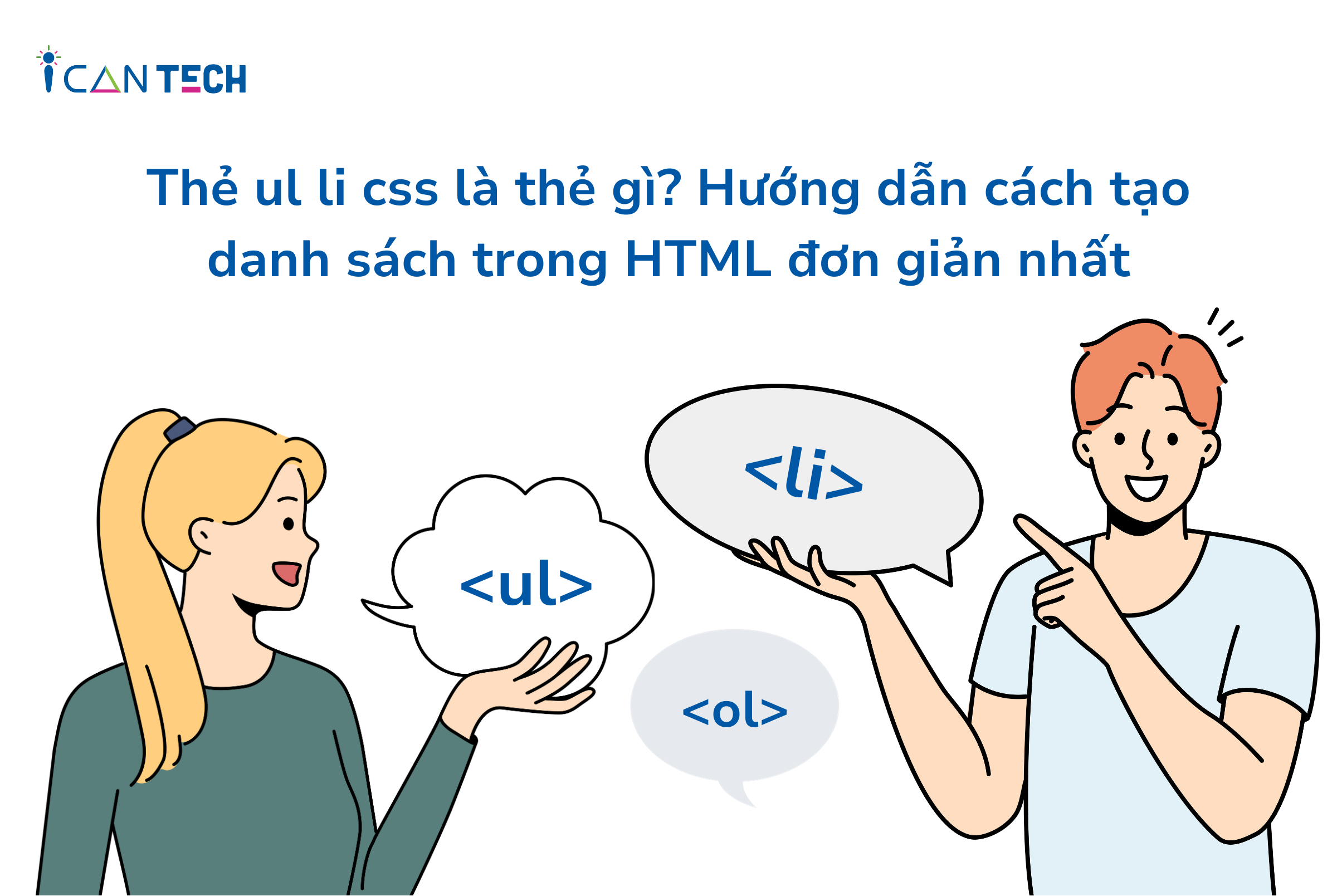 Thẻ ul li css là thẻ gì? Hướng dẫn cách tạo danh sách trong HTML đơn ...