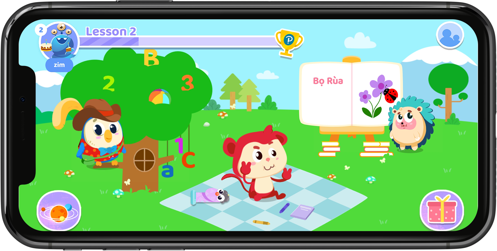 Ứng dụng ICANKid dành cho bé